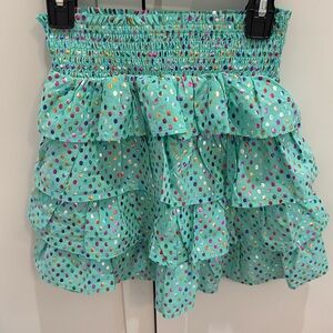 Peek girls tiered ruffle skirt